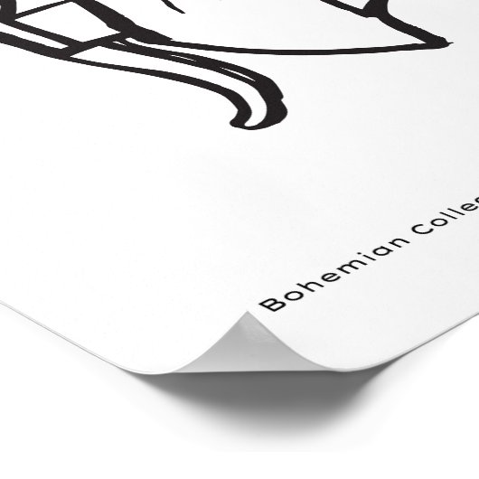 Boheemse kunst poster collectie (Hoek)