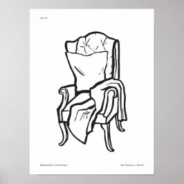 Boheemse kunst poster collectie