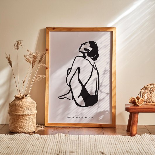 Boheemse kunst poster collectie