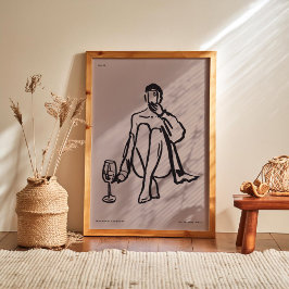 Boheemse kunst poster collectie