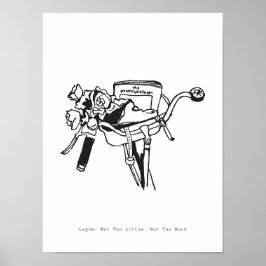 Boheemse kunst poster collectie