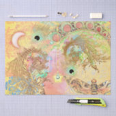 Boheemse kunst unieke hippie pastel whimsica tissuepapier (Craft)