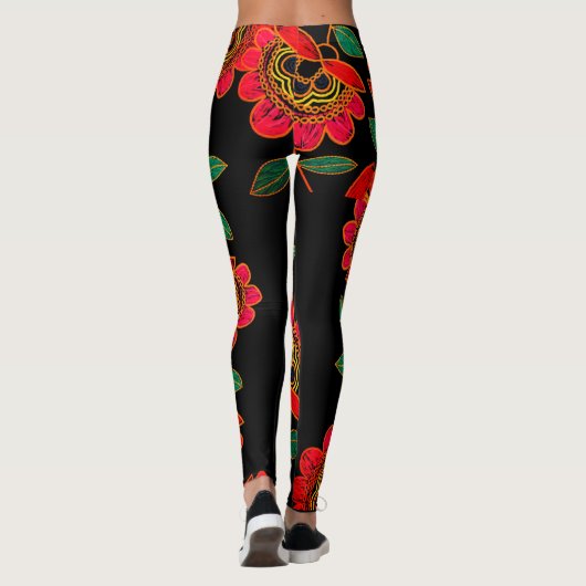 Boheemse Leggings (Achterkant)