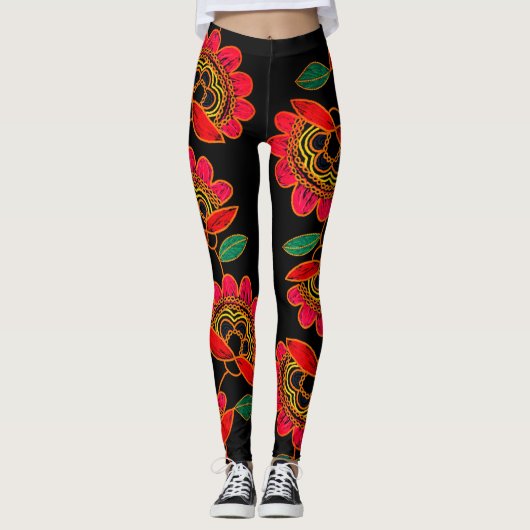 Boheemse Leggings (Voorkant)