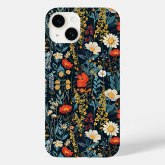 Boheemse lente bloemenprint Case-Mate iPhone 14 hoesje