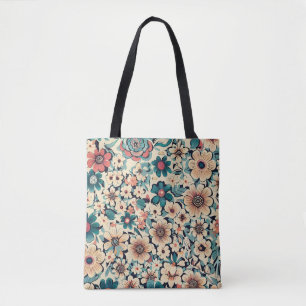 Boheemse lentebloem tote bag