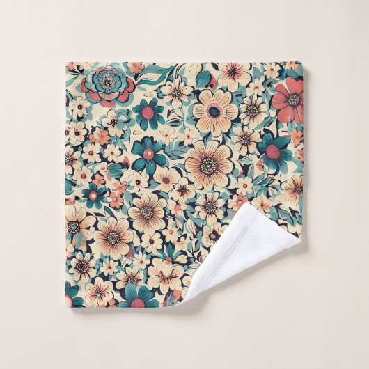 Boheemse lentebloem washandje (Wasdoekje)