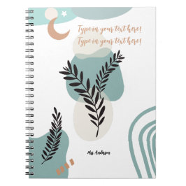 Boheemse leraar waardering Modern gebruik Notitieboek