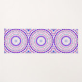 Boheemse Mandala Yogamat (Voorkant (horizontaal))