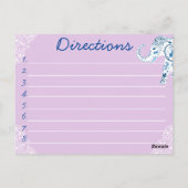 Boheemse mandala's en lotus olifant recept briefkaart (Achterkant)