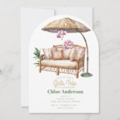 Boheemse meisjes reis 4-daagse reisroute kaart (Voorkant)