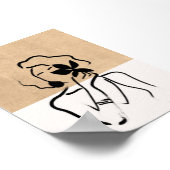 Boheemse minimalistische muurkunst poster (Hoek)