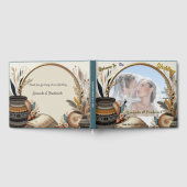 Boheemse mix van kleuren en decor thema gastenboek (Volledig)