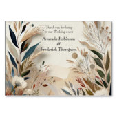 Boheemse mix van kleuren en decor thema kaart (Achterkant)