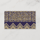 Boheemse olifant en Chevron Baby Gift Registry Informatiekaartje (Achterkant)