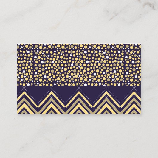 Boheemse olifant en Chevron Baby Gift Registry Informatiekaartje (Achterkant)