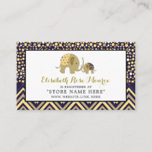 Boheemse olifant en Chevron Baby Gift Registry