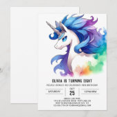 Boheemse online paardenverjaardag kaart (Voorkant / Achterkant)