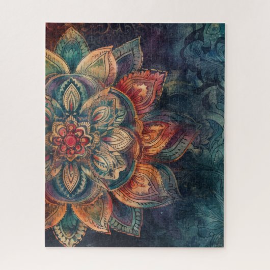 Boheemse puzzel legpuzzel (Verticaal)