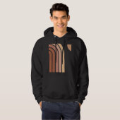 Boheemse Regenboog Kunst Abstract Hoodie (Voorkant volledig)