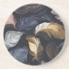 Boheemse ronde zandsteen Onderzetter