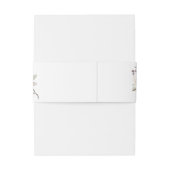 Boheemse Rozen Boog Huwelijk Uitnodigingen Wikkel (Achterkant Voorbeeld)