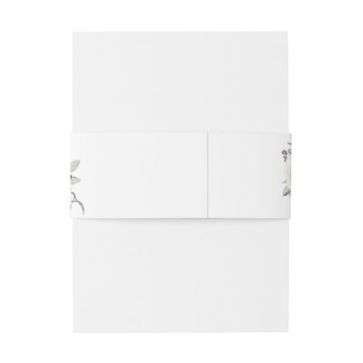 Boheemse Rozen Boog Huwelijk Uitnodigingen Wikkel (Achterkant Voorbeeld)