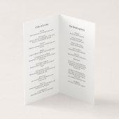 Boheemse rustieke winterkoffie Plant Kaart (Binnen)