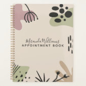 Boheemse rustige Abstracte afspraak Planner (Voorkant)