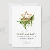 Boheemse Samenstelling KERSTFEEST Kaart (Voorkant)