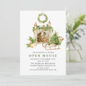 Boheemse Samenstelling KERSTVAKANTIE OPEN HUIS Kaart (Staand voorkant)