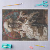 Boheemse Standaard Poodle Decoupage Tissuepapier (Craft)