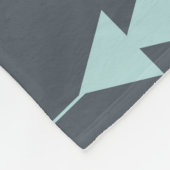 Boheemse stijl Boho: etnisch naadloos patroon Fleece Deken (Hoek)