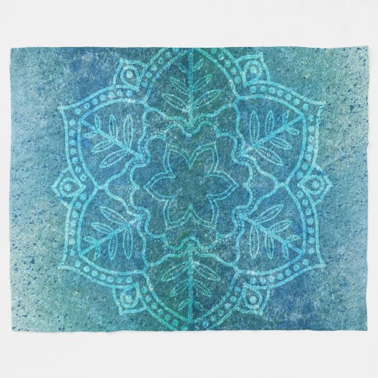 Boheemse stijl ontwerp fleece deken (Voorkant (Horizontaal))