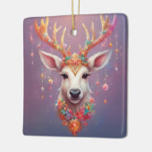 Boheemse stijl rendier keramisch ornament (Links)