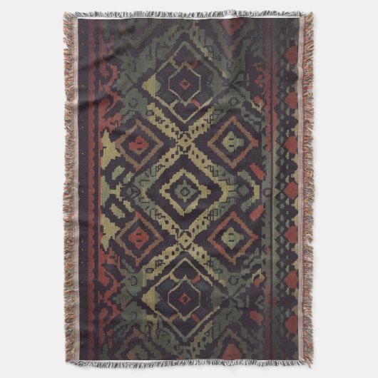 Boheemse stof deken (Voorkant Verticaal)