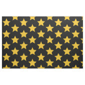 Boheemse stof Modern Boho geel gouden ster zwart (Fat Quarter)