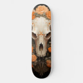 Boheemse suikerschedel bloeien Persoonlijk Skateboard (Voorkant)