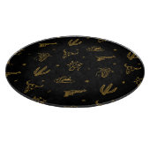 Boheemse symbolen: Westerne  magie Snijplank (Hoek)