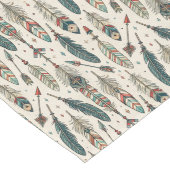 Boheemse tafelloper Tribal Feather Arrow Print (Hoek)