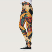 Boheemse tribale kunst leggings (Links)