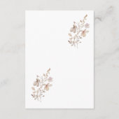 Boheemse Trouw Informatiekaart Informatiekaartje (Achterkant)