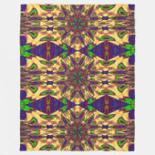 Boheemse Tuinbloem In De Zomer 1 Bloemen Fleece Deken (Voorkant)