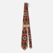 Boheemse veerburst-Stropdas Stropdas (Voorkant)