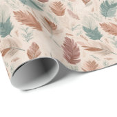 Boheemse Veerdans Cadeaupapier (Rol Hoek)