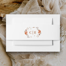 Boheemse verbrande-Oranje bloemenrustieke bruiloft