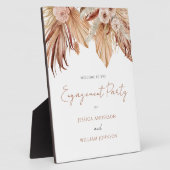 Boheemse verlovingsfeest welkomstbord ingang fotoplaat (Zijkant)