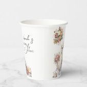 Boheemse Victoriaanse Trouwjurk Theebruidspartij Papieren Bekers (Rechts)