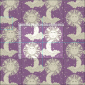 Boheemse Violette Dromen Stof (Delen)