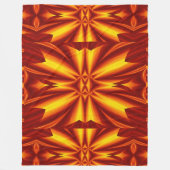 Boheemse vuurbloemen 102 fleece deken (Voorkant)
